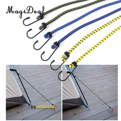6 Pcs Bungee Cord Tie Down Straps Assortment Elastic Heavy D