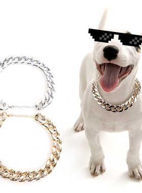 Cool Dog Collar Necklace For Dog Pet Accessories Metal Dog