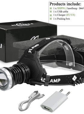 300000 lm xhp90.2 led headlight xhp90 high power head lamp t