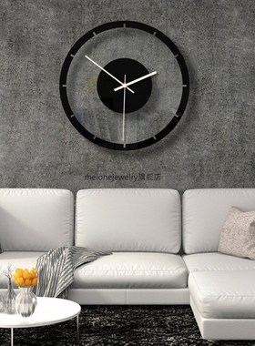 Nordic  Style Wall Clock Silent ransparent Acrylic Clock  Ho