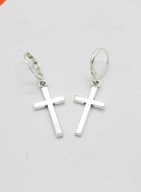 Newe Fashion Cross Pendant Cartilage Drop Dangle Earrings