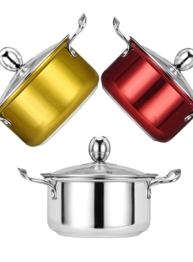 Pots Soup-Pot Cookware-Cooking Kitchentools Stainless-Steel