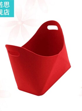 Foldable Laundry Hamper Felt Basket Portable Laundry Bin Sto