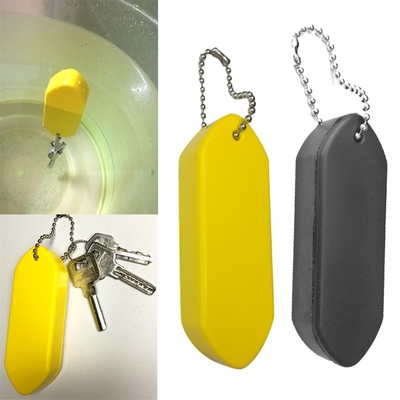 Buoyant Key Ring Tube Float Keychain Floating Key Chain For
