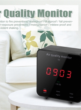 CO2 Meter Multifunctional Air Quality Monitor Formaldehyde