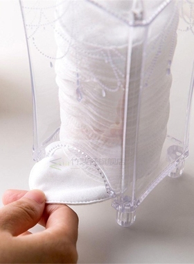 Cotton Pad Organizer Storage Box Holder Makeup Organizer Cle