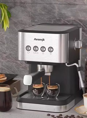 espresso Latte coffee Maker machine 意式拿铁打泡奶浓缩咖啡机