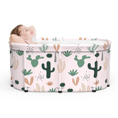 Bath Sauna Adult Folding Bathtub Portable Thickening Cylind