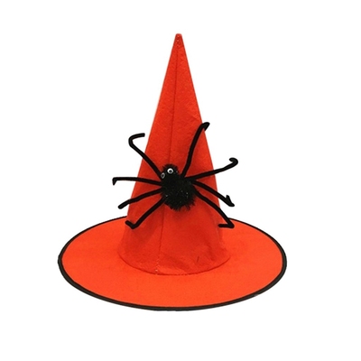 Halloween Hat Halloween Festival Masquerade Nonwoven Spider