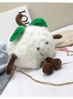 cute female bag 2018 new little monster hairy bag wild