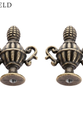 2pcs 37*27mm Antique Furniture Handles Vintage Cabinet Knobs