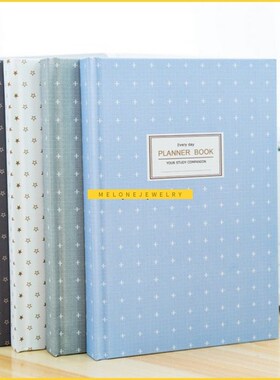 Korean Cute Stars Schedule Book Diary Weekly Monthly Planner