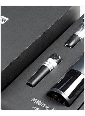 Huohou Automatic Wine Bottle Opener Kit Electric Corkscrew W