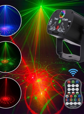 60 Patterns LED Disco Light Christmas Laser Projector Party