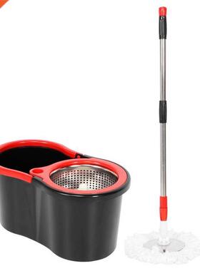 Mop Set Reusable Microfiber Mops Self Wringing Wet and Dry R