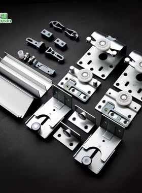 The wardrobe sliding door accessories heavy pulley hanging d