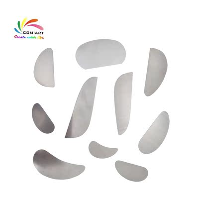 10PCS Pottery Clay Steel Scraper for Polymer Clay Scraper Po