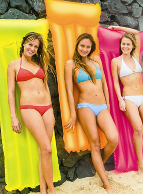 2019 New Inflatable Swimming Float Bed Fluorescent Pool Floa