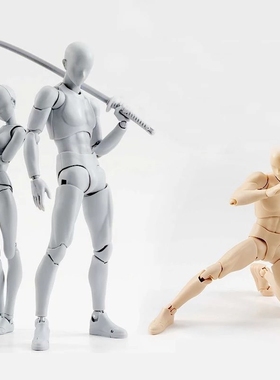 Anime figure movable Figures Toy Body Kun Body Chan Action F