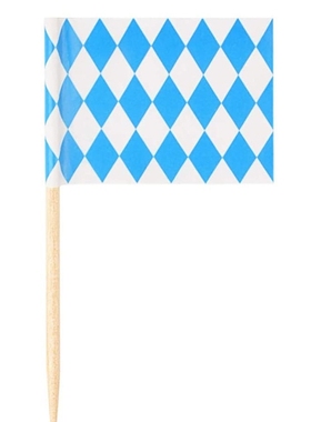 50pcs pack Oktoberfest Cocktail Picks Bavarian toothpick Fla