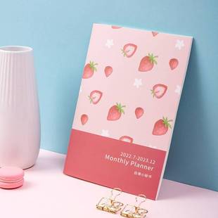 b5 monthly planner 2022.10月 月计划本 2023 schedule book