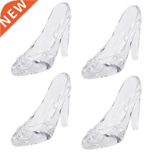 4X Crystal Shoes Glass Birthday Gift Home Decor Cinderella