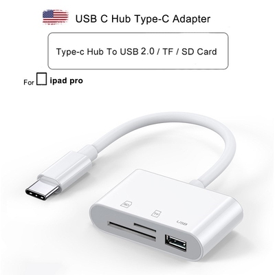 Ingelon Micro Sd Card Reader Usb C 3 In 1 Memory Card Reade