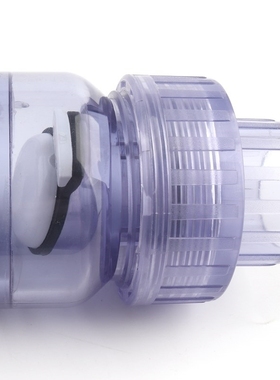 1pc Inner Dia 25mm 32mm Check Valve Transparent UPVC Flip Pl