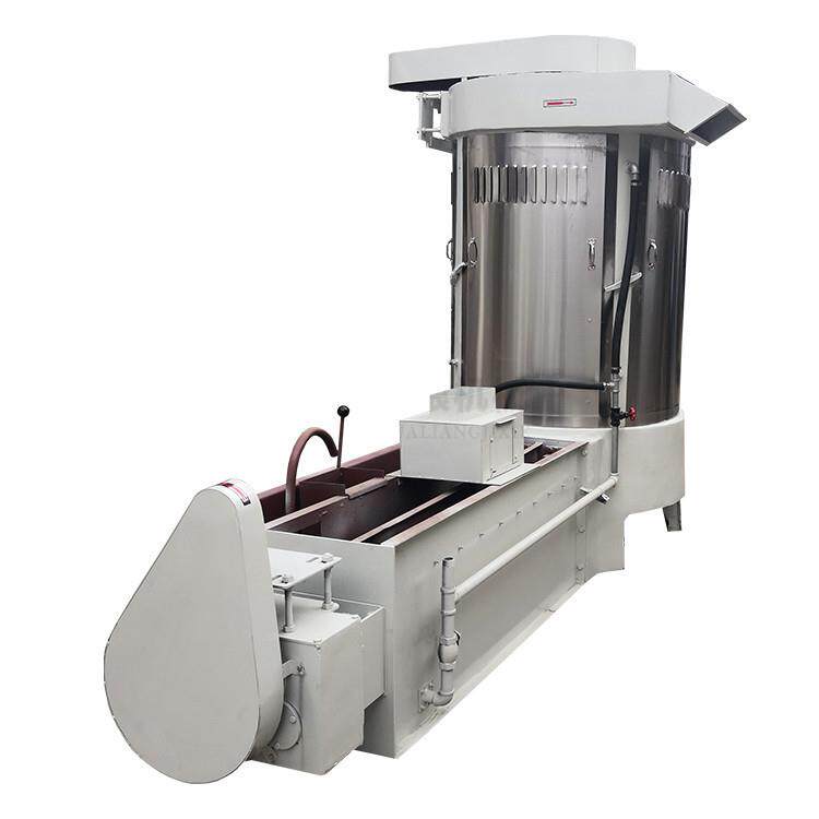 xms90型不锈钢洗麦机厂大型面粉厂洗麦甩干机 小时8吨水洗设备