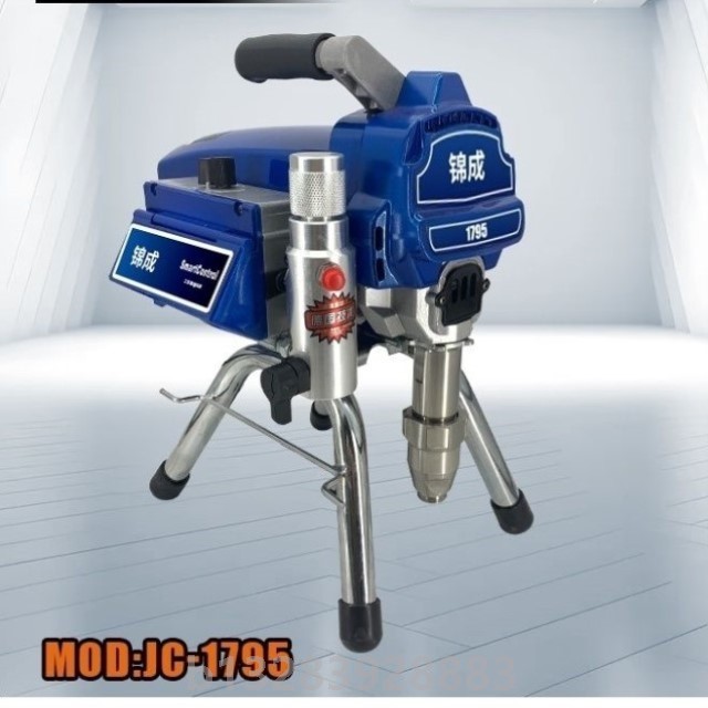 高压无气喷涂机专用彩钢瓦多功能涂料机乳胶漆喷漆机小型喷漆墙漆