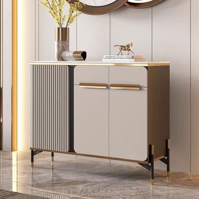 爆款餐边柜轻奢客厅靠墙玄关柜边柜简约现代碗柜阳台储物置物鞋柜