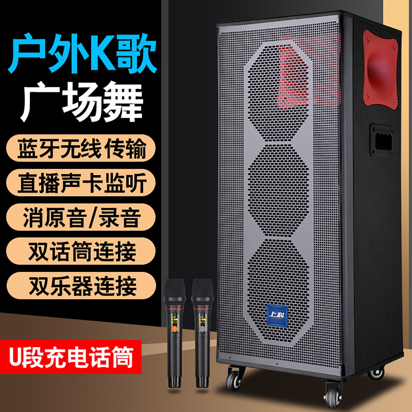 上科25新款专业音响户外音箱乐器