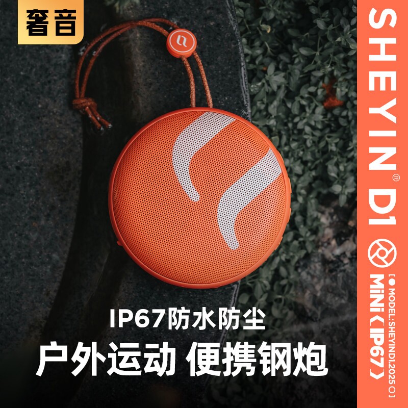 奢音D1音响户外防水蓝牙音箱便携