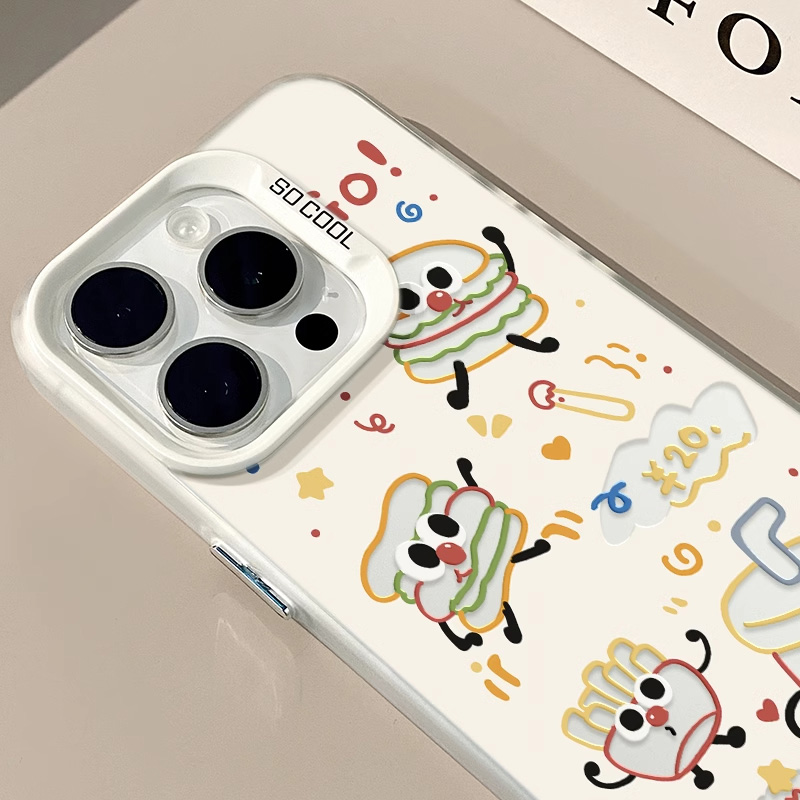 汉堡弟弟iqooneo系列彩银壳女款