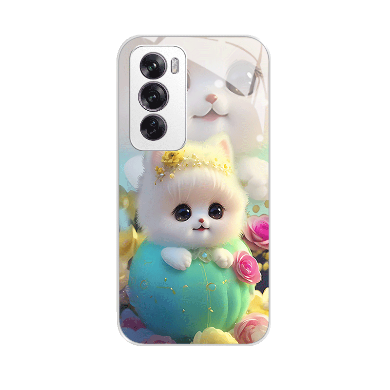 毛绒小狗opporeno12手机壳reno14pro女13女款11防摔10全包9高级感8创意7se硅胶6玻璃壳5高端可爱