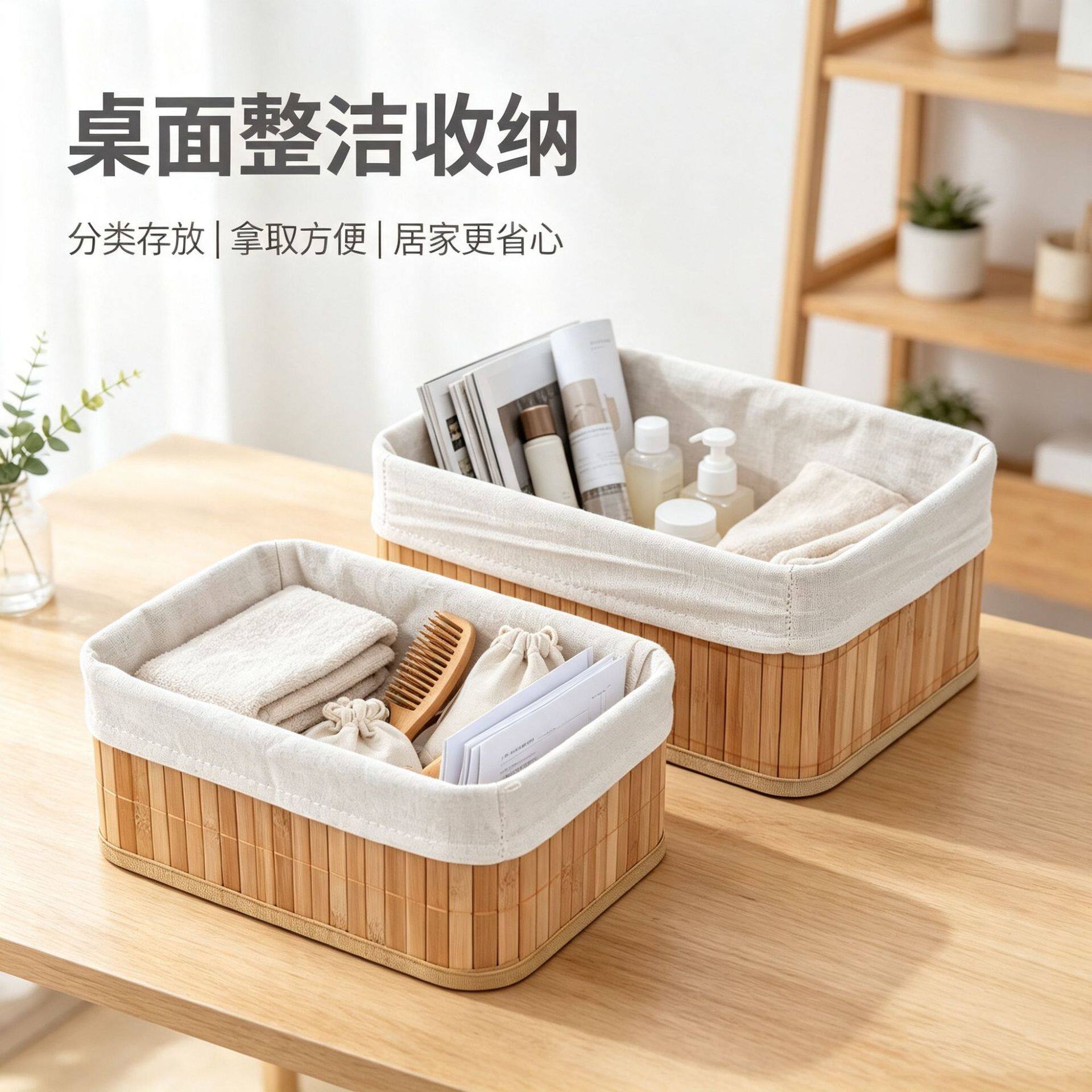 收纳盒套装家用多功能储