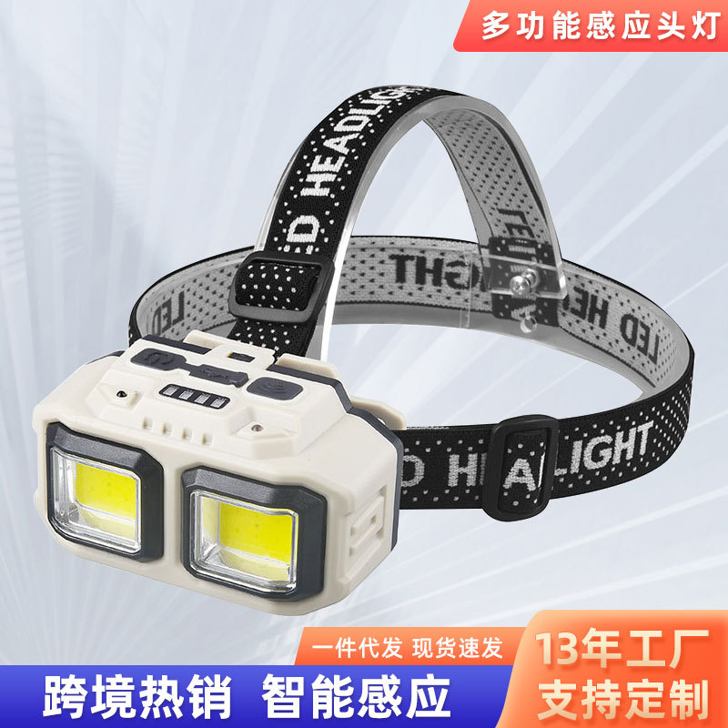 户外头灯强光充电工作灯