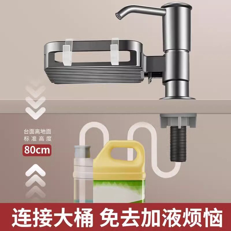 厨房水槽皂液器洗洁精多