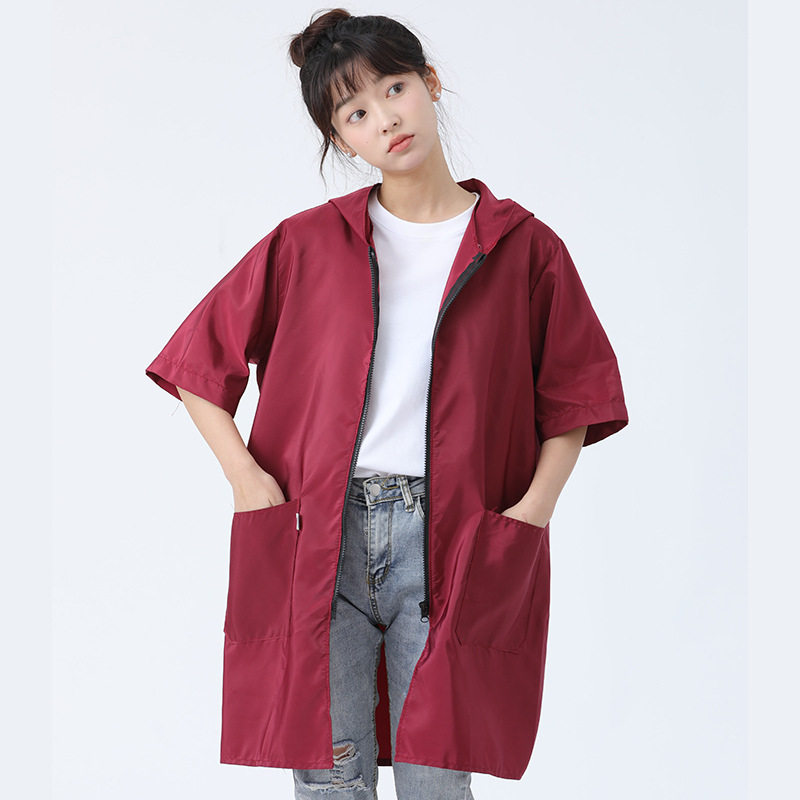 短袖罩衣男女夏天薄款外