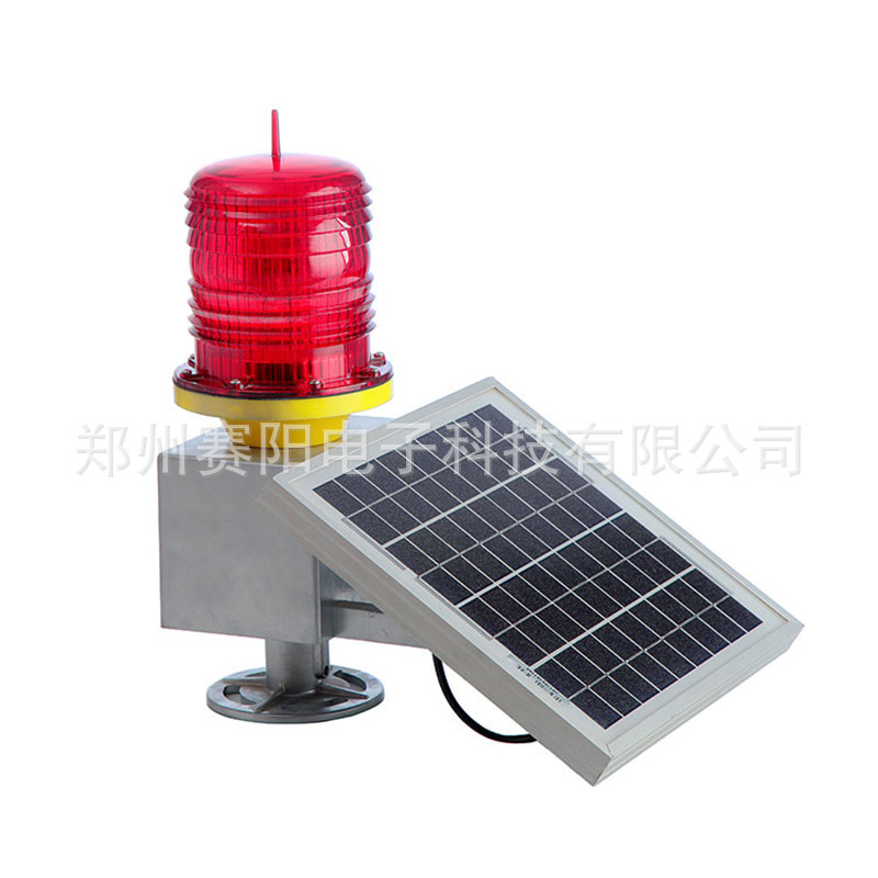广州厂家供应太阳能航空障碍灯TGZ-122LED航标灯楼顶航空灯
