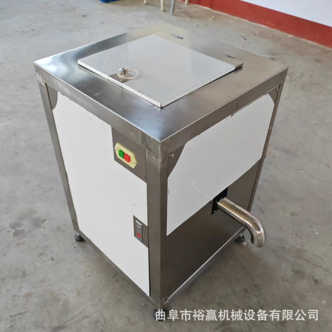 不锈钢蔬菜面条设备 商用菠菜打泥机 葱姜蒜粉碎打浆机