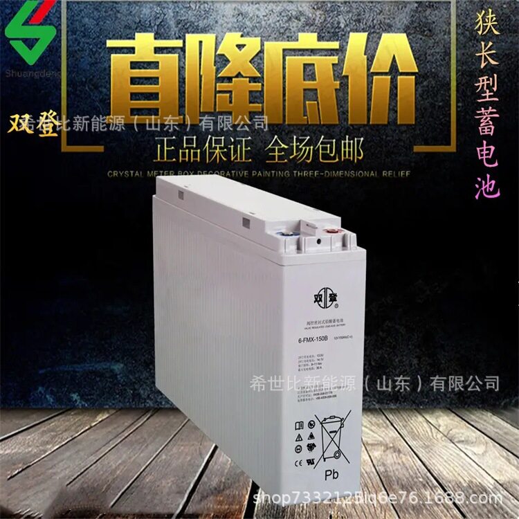 双登12V90Ah胶体蓄电池前端子