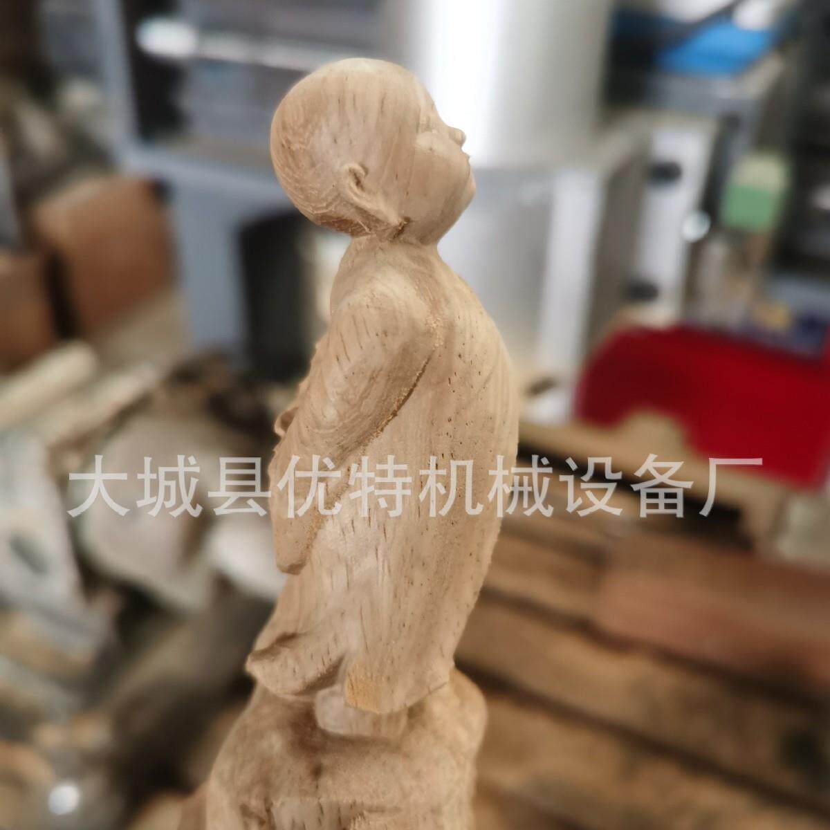 小型数控工艺品四轴雕刻机圆柱立体手柄控制雕刻机