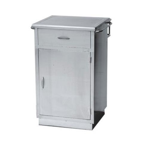 直销加厚不锈钢床头柜床储物柜热水瓶置放桌