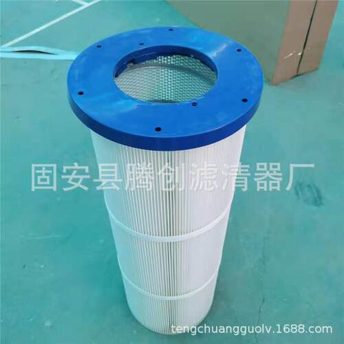 搅拌站除尘滤芯工程钻机集尘箱专用六耳快拆滤芯