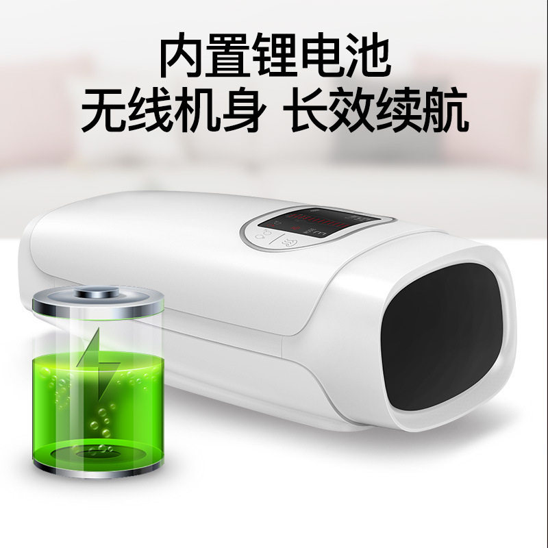 充电液晶加热手掌减压按摩器