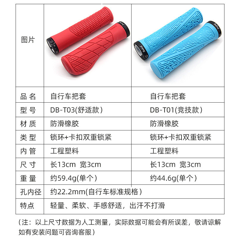 速发肉行车把套山把车把手副地橡胶锁死舒适自球骑行防滑减震