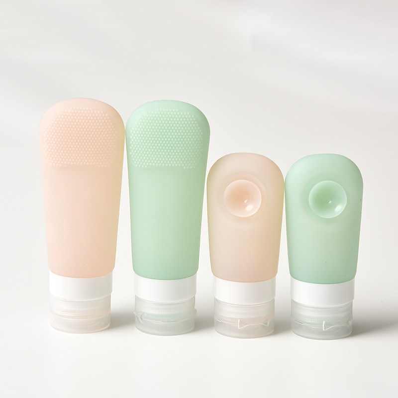 速发旅行分装便软硅胶吸盘头 化妆品分装瓶 瓶携式柔 乳液瓶