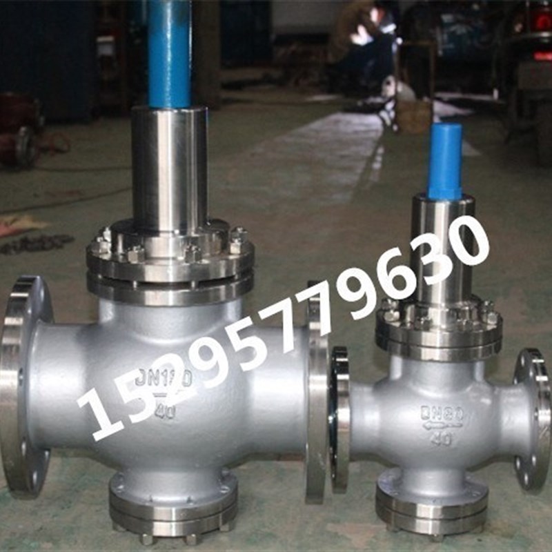 速发。Y4W/1-H6P/25P高温活导先塞式不锈钢法兰蒸汽减压稳压阀D80