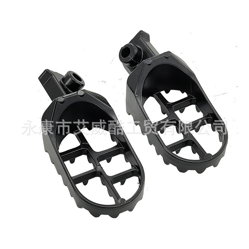 速发越野摩托车配件适用Yaha PW50/80 CRF/XR脚踏板脚蹬前脚搁黑
